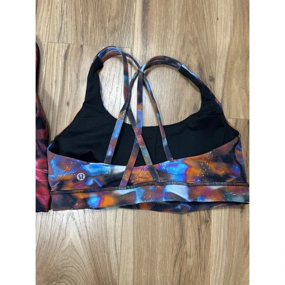 Lululemon Sports Bra SET/2 Women's 8 Athletic Athleisure Comfy Soft Gym Workout - Picture 6 of 10